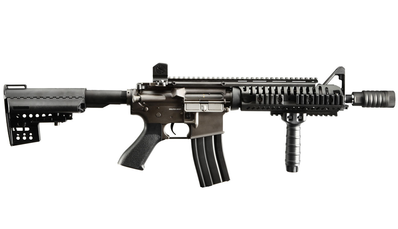 Evolution Airsoft Lone Star Ranger SBR Vollmetall SAEG 6mm BB schwarz