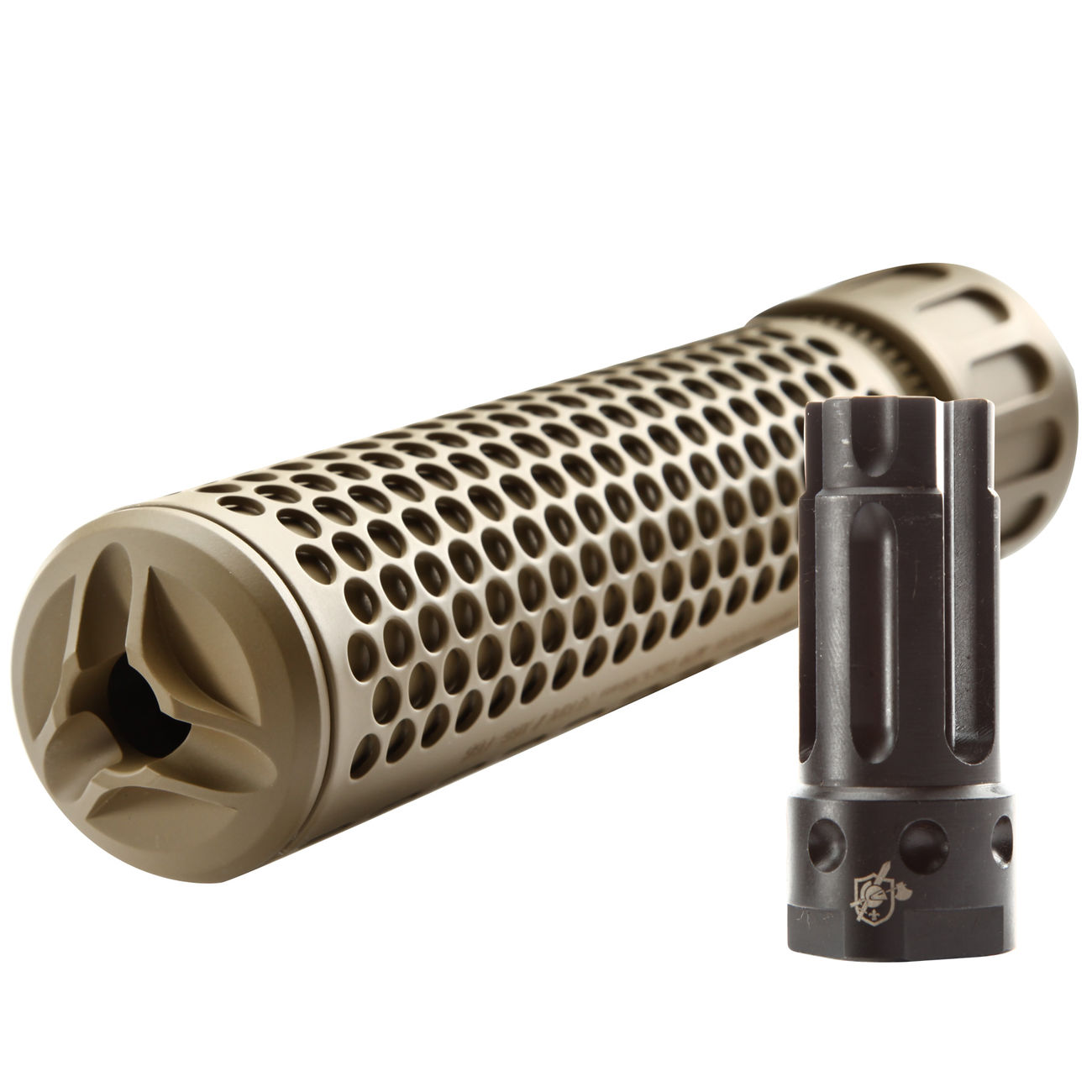 MadBull / Knight's Armament QDC Suppressor Quick Detach schwarz 14mm- Tan