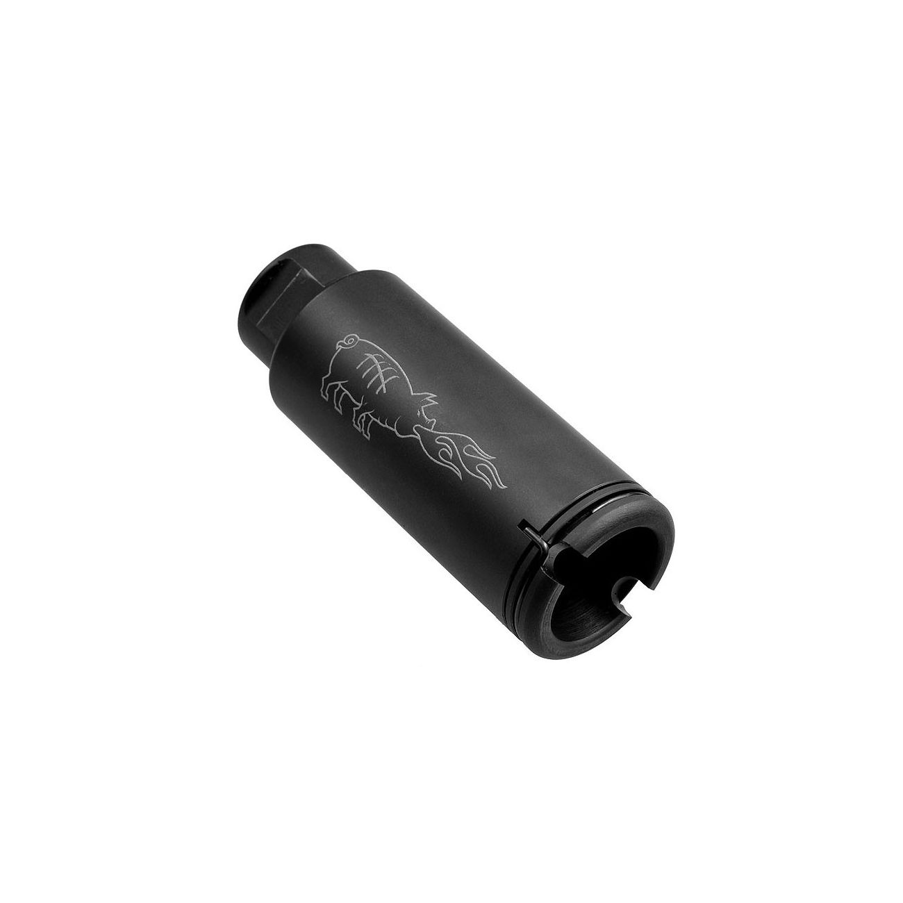 MadBull / Noveske KX5 Aluminium Flash Suppressor 14mm- schwarz Bild 1