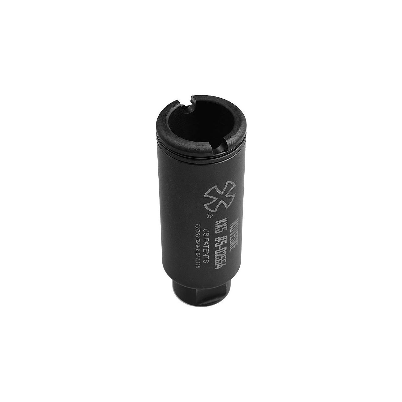 MadBull / Noveske KX5 Aluminium Flash Suppressor 14mm- schwarz Bild 2