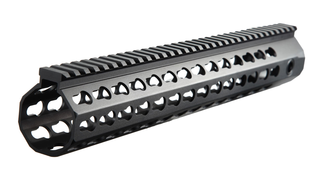 MadBull / Knight's Armament M4 URX4 Forend KeyMod Handguard 13 Zoll schwarz