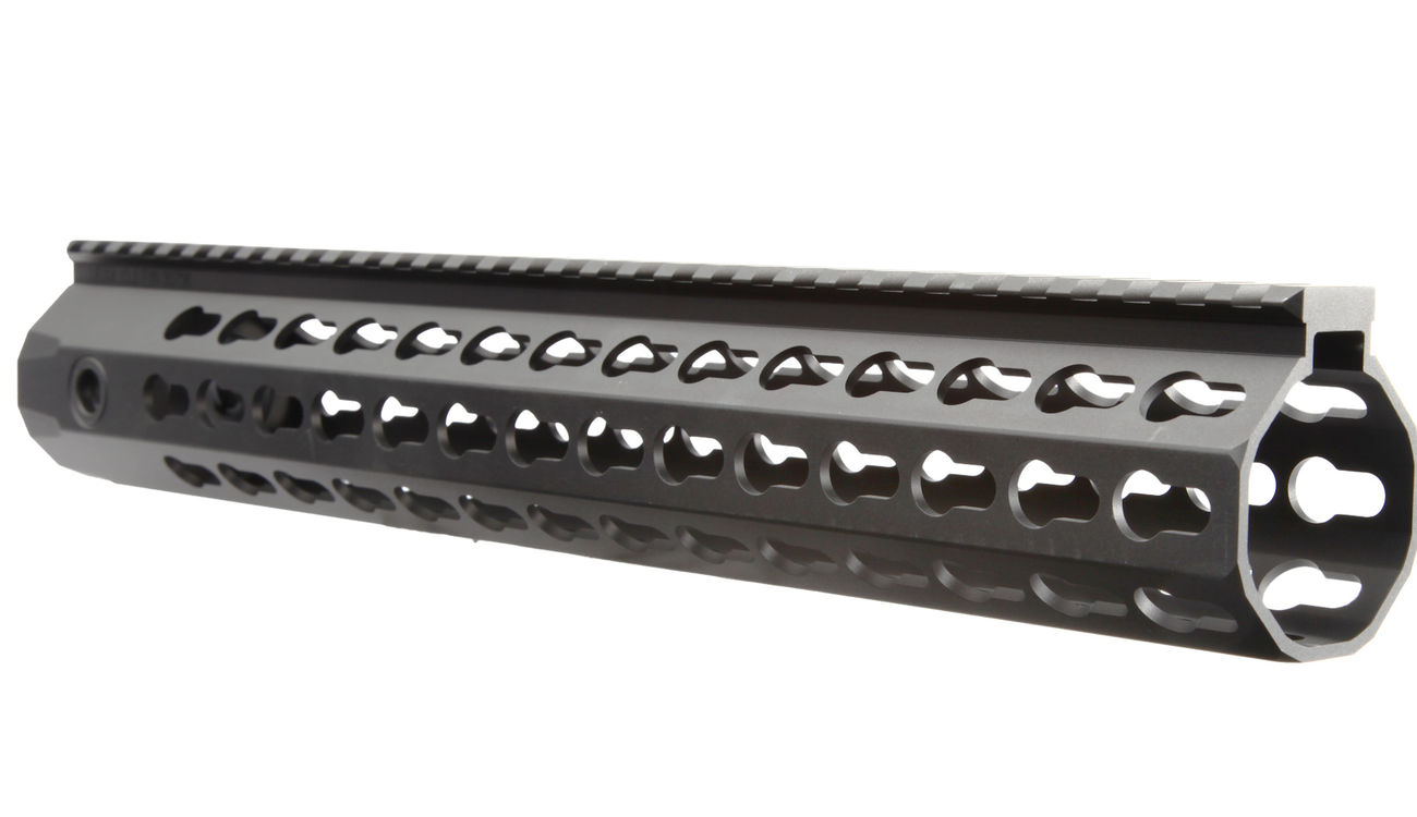 MadBull / Knight's Armament M4 URX4 Forend KeyMod Handguard 13 Zoll schwarz Bild 1