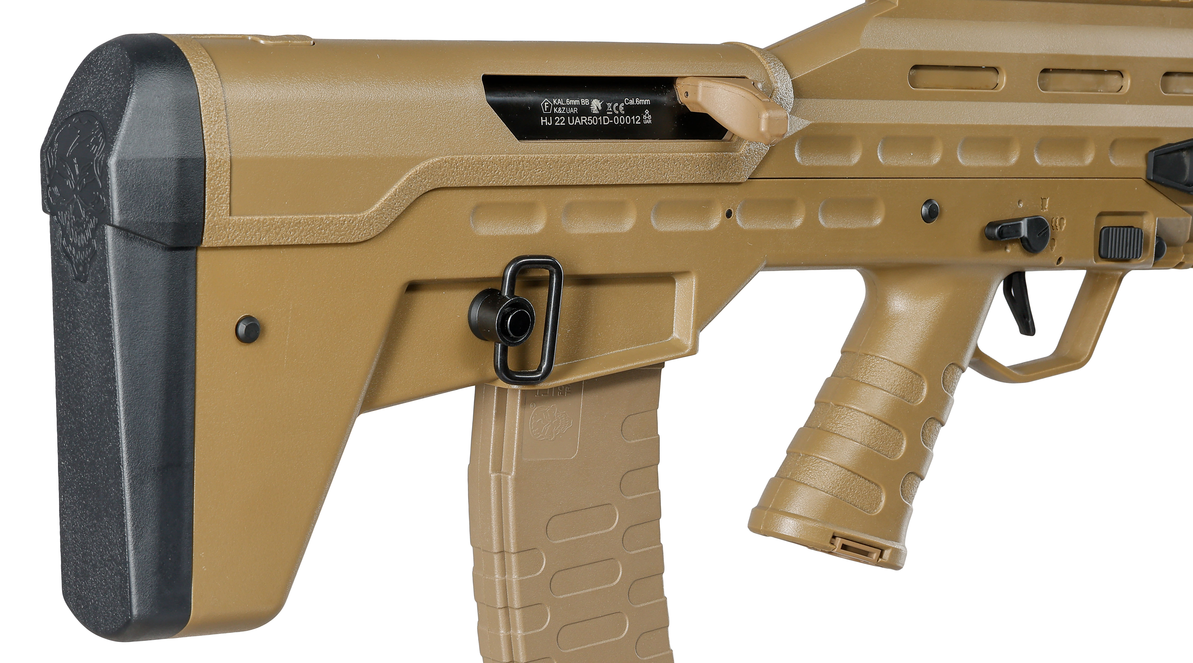APS UAR 501 Airsoft Urban Assault Rifle S-AEG 6mm BB Dark Earth Tan - Version 2 Bild 8