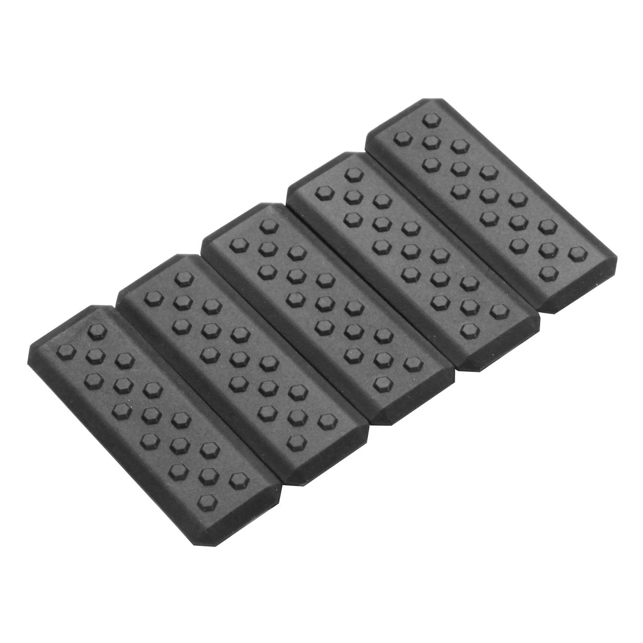 Strike Industries M-Lok Rail Cover Set (5 Stck) schwarz - Design V1