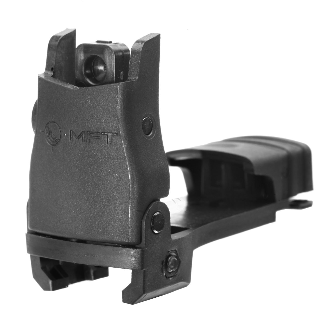 MFT BUPSWR Polymer Flip-Up Rear Sight f. 21mm Schienen schwarz