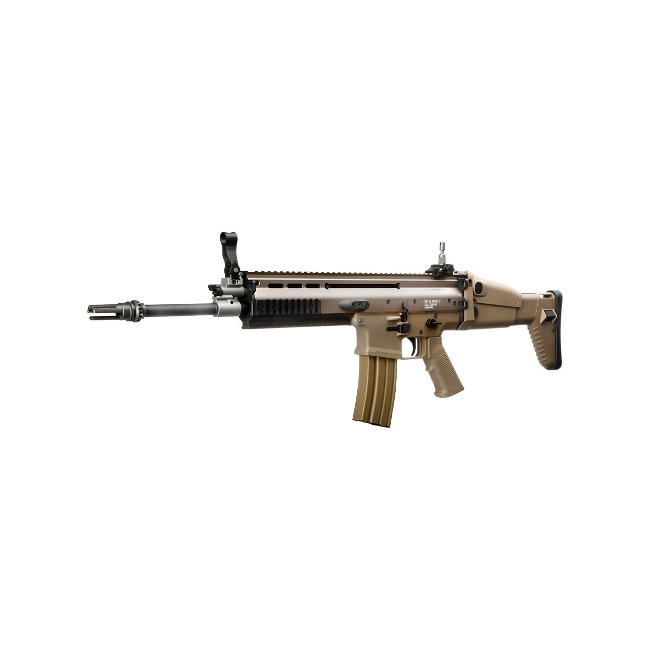 Wei-ETech Socom-L MK16 Mod 0 Vollmetall S-AEG 6mm BB desert