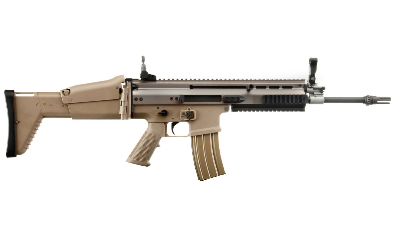 Versandrcklufer Wei-ETech Socom-L MK16 Mod 0 Vollmetall S-AEG 6mm BB desert Bild 2