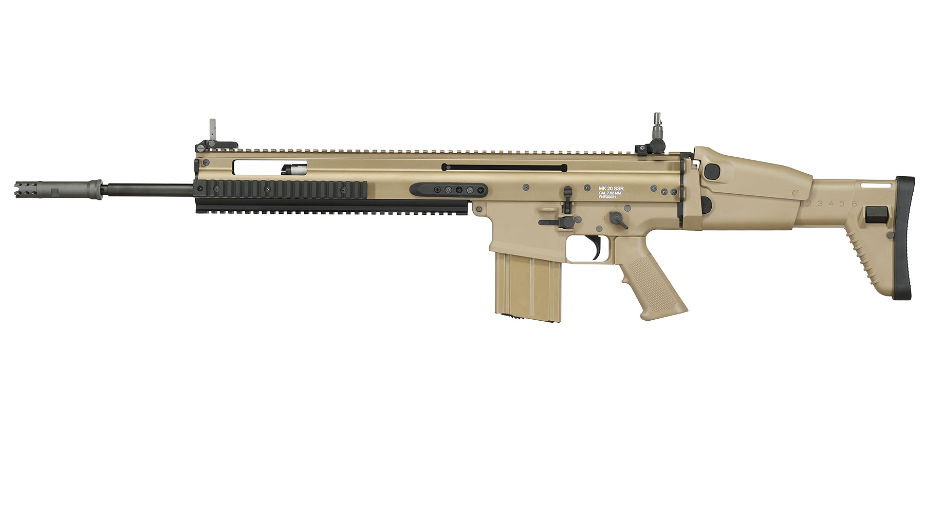 Wei-ETech Socom-H SSR MK20 Mod 0 Vollmetall S-AEG 6mm BB desert Bild 1