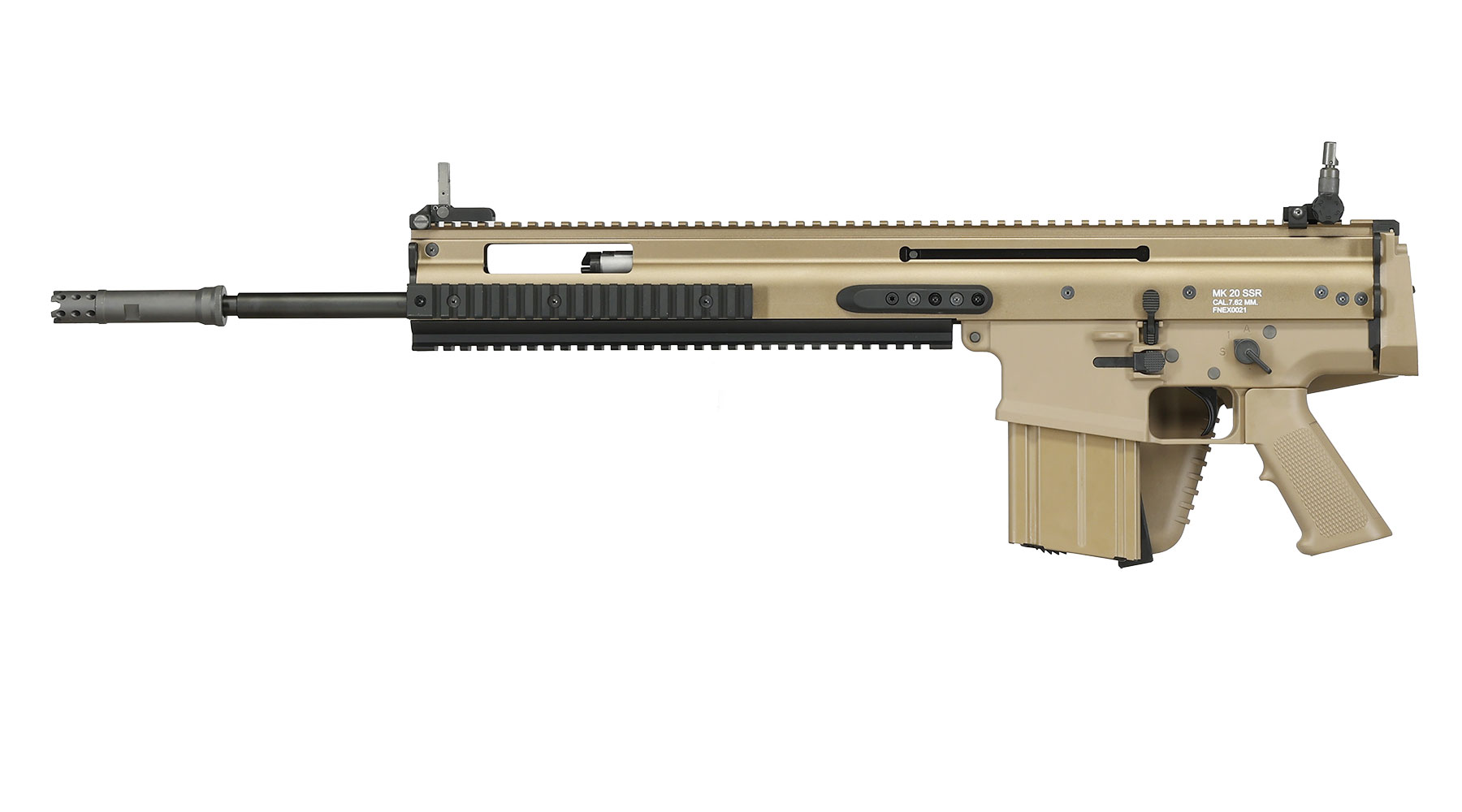 Wei-ETech Socom-H SSR MK20 Mod 0 Vollmetall S-AEG 6mm BB desert Bild 2