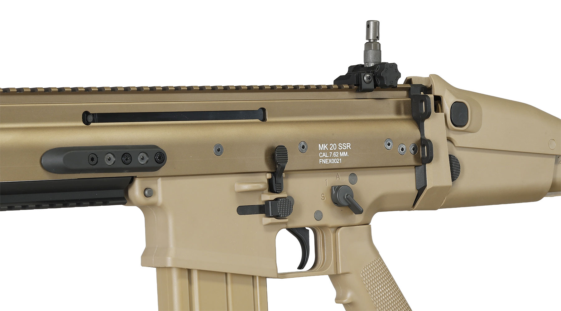 Wei-ETech Socom-H SSR MK20 Mod 0 Vollmetall S-AEG 6mm BB desert Bild 8