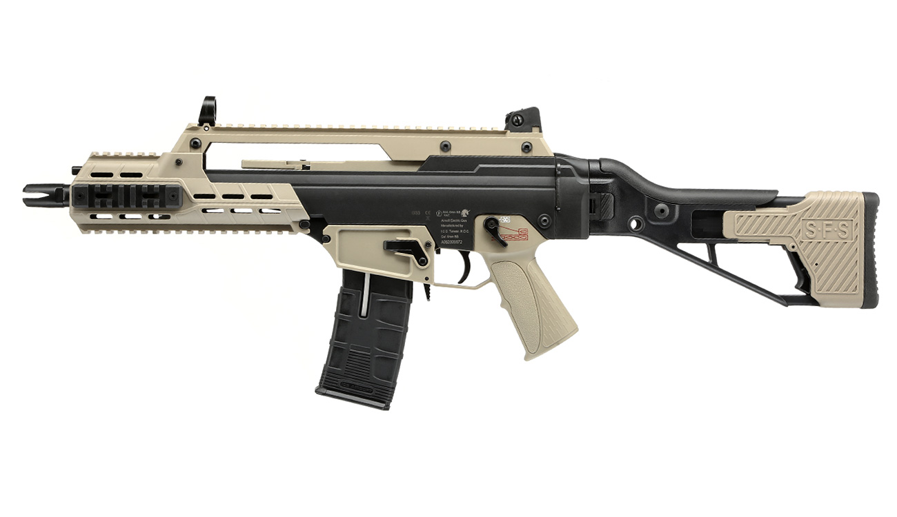 ICS G33 AAR SFS Compact Assault Rifle S-AEG 6mm BB Bicolor Bild 1