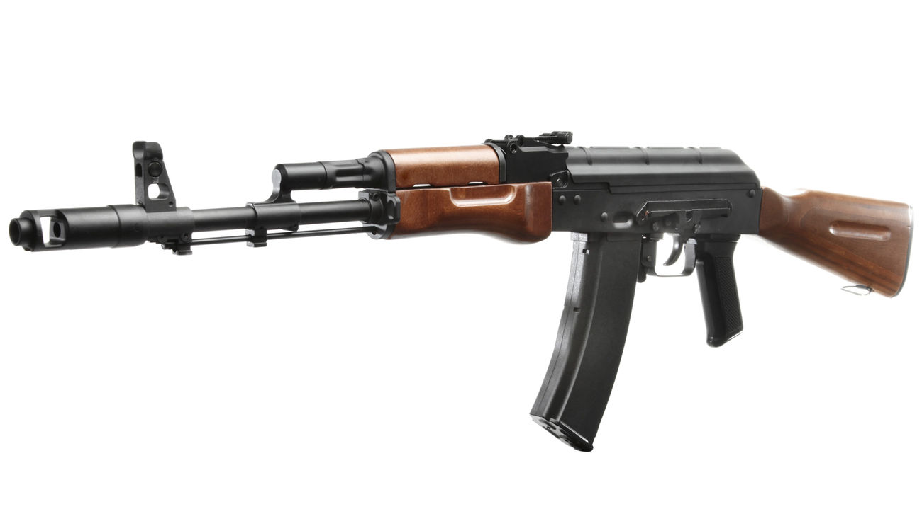 SRC AK-74N Vollmetall Echtholz Gas-Blow-Back 6mm BB