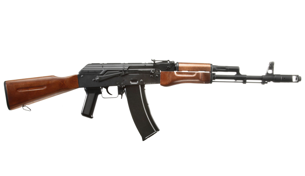 SRC AK-74N Vollmetall Echtholz Gas-Blow-Back 6mm BB Bild 2