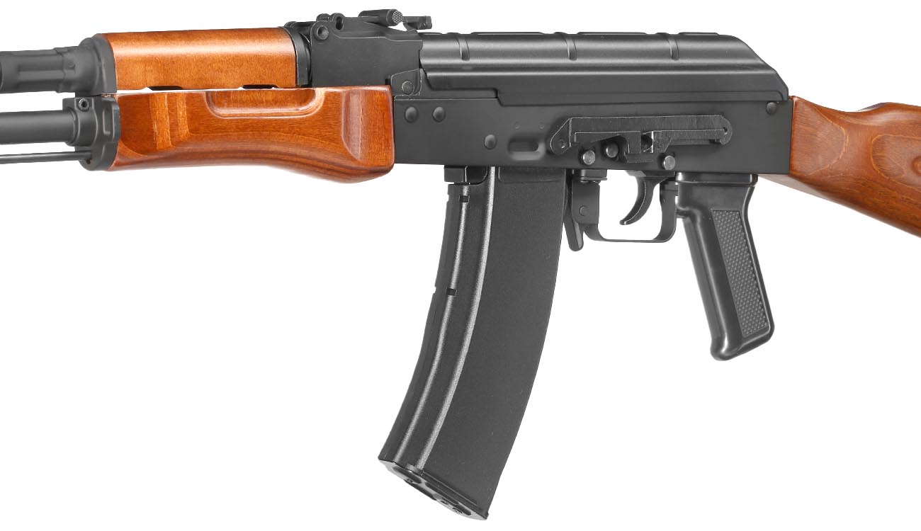 SRC AK-74N Vollmetall Echtholz Gas-Blow-Back 6mm BB Bild 6