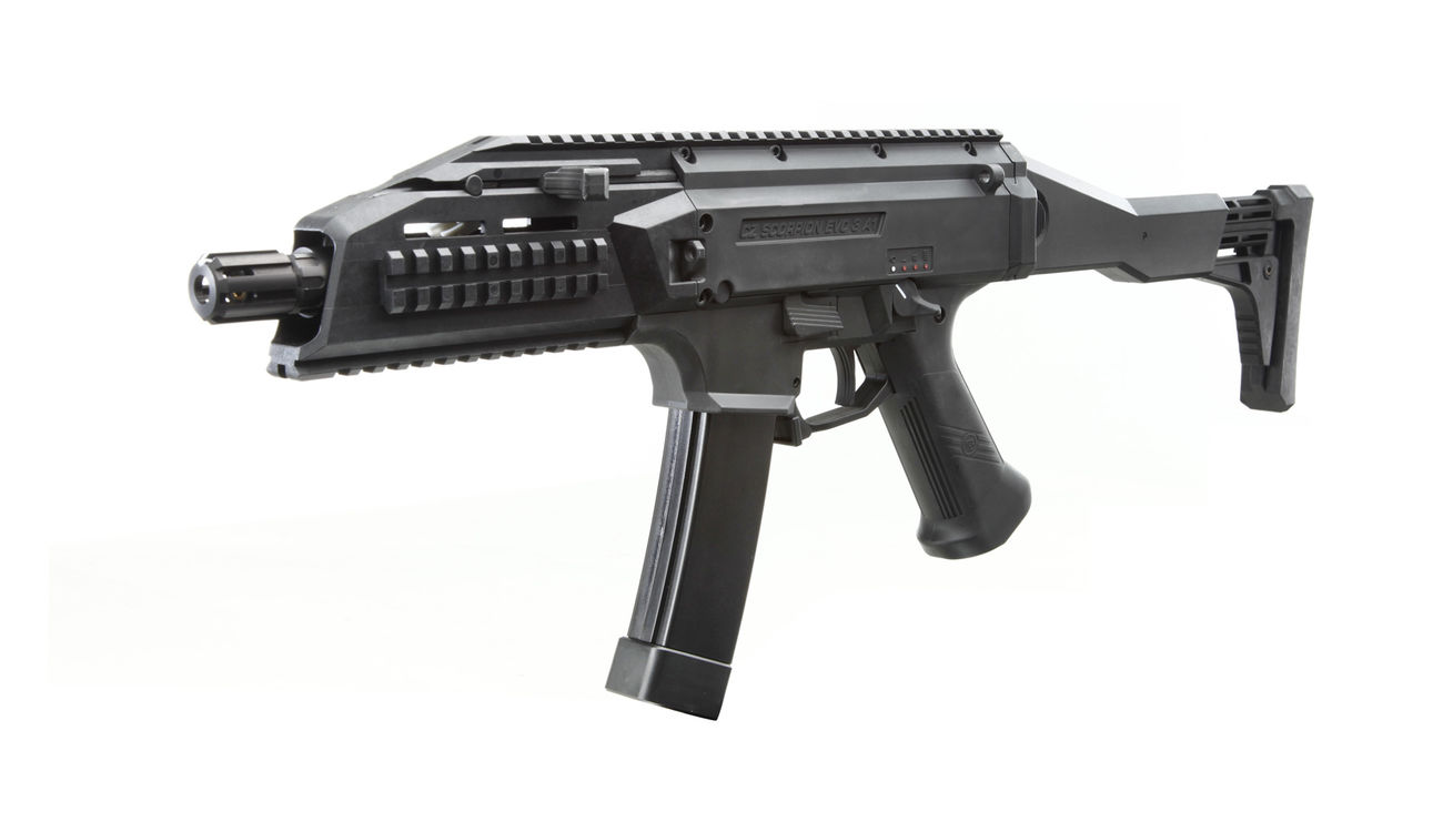 ASG CZ Scorpion EVO 3 - A1 Sub Machine Gun S-AEG 6mm BB schwarz