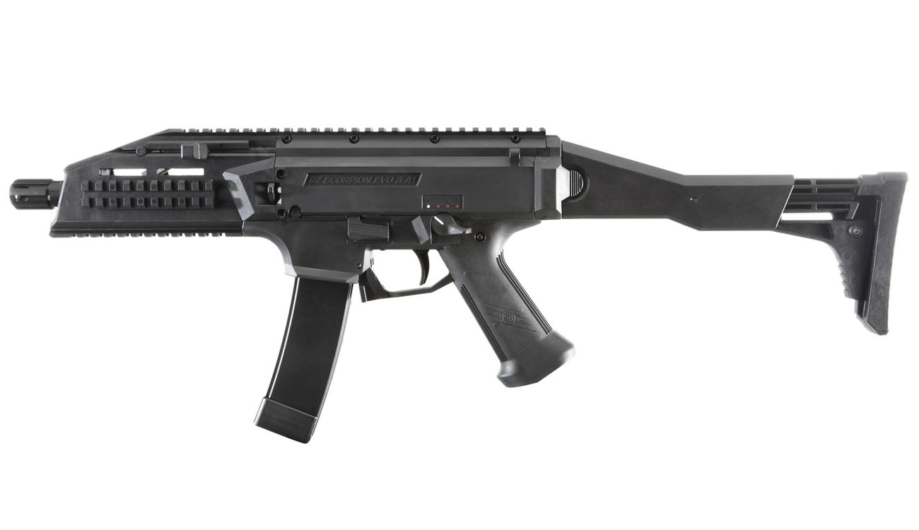 ASG CZ Scorpion EVO 3 - A1 Sub Machine Gun S-AEG 6mm BB schwarz Bild 1