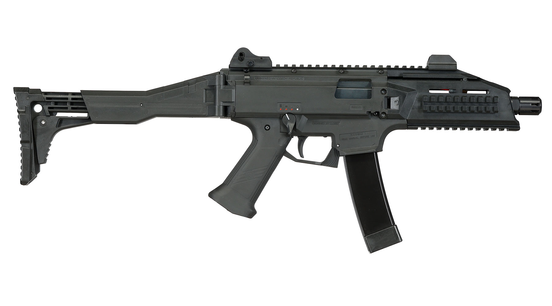 ASG CZ Scorpion EVO 3 - A1 Sub Machine Gun S-AEG 6mm BB schwarz Bild 3