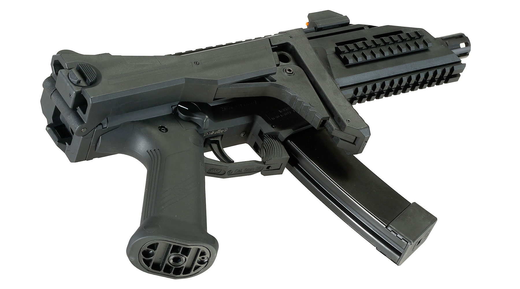 ASG CZ Scorpion EVO 3 - A1 Sub Machine Gun S-AEG 6mm BB schwarz Bild 5