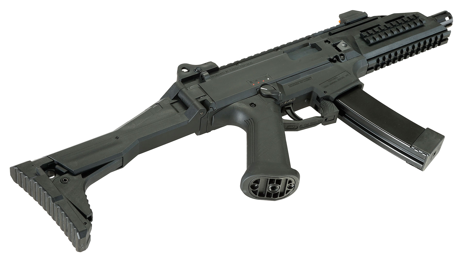 ASG CZ Scorpion EVO 3 - A1 Sub Machine Gun S-AEG 6mm BB schwarz Bild 6