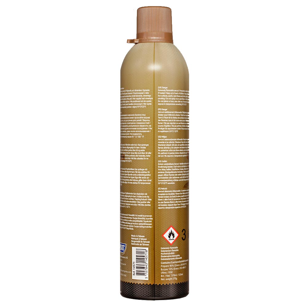 Ultrair Airsoft Power Gas 159 PSI 570 ml - ohne Silikon Bild 1