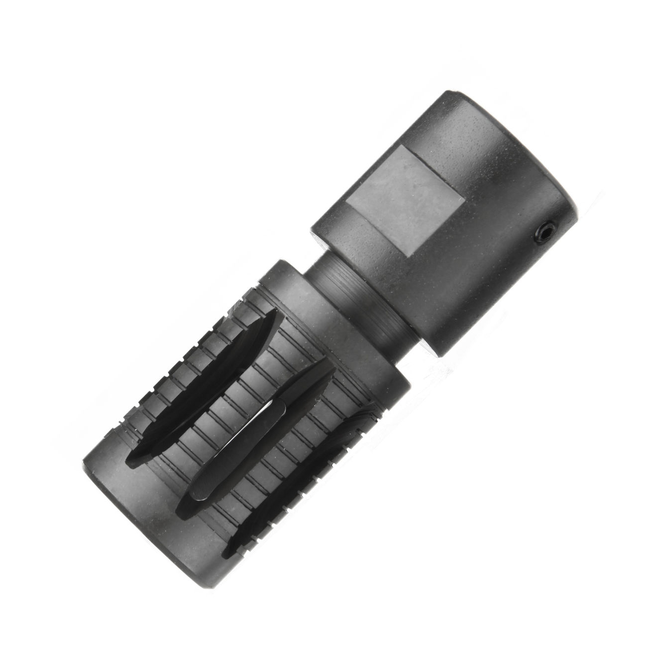 VFC Stahl G36 KSK QD Flash-Hider grau-schwarz 14mm- Bild 2