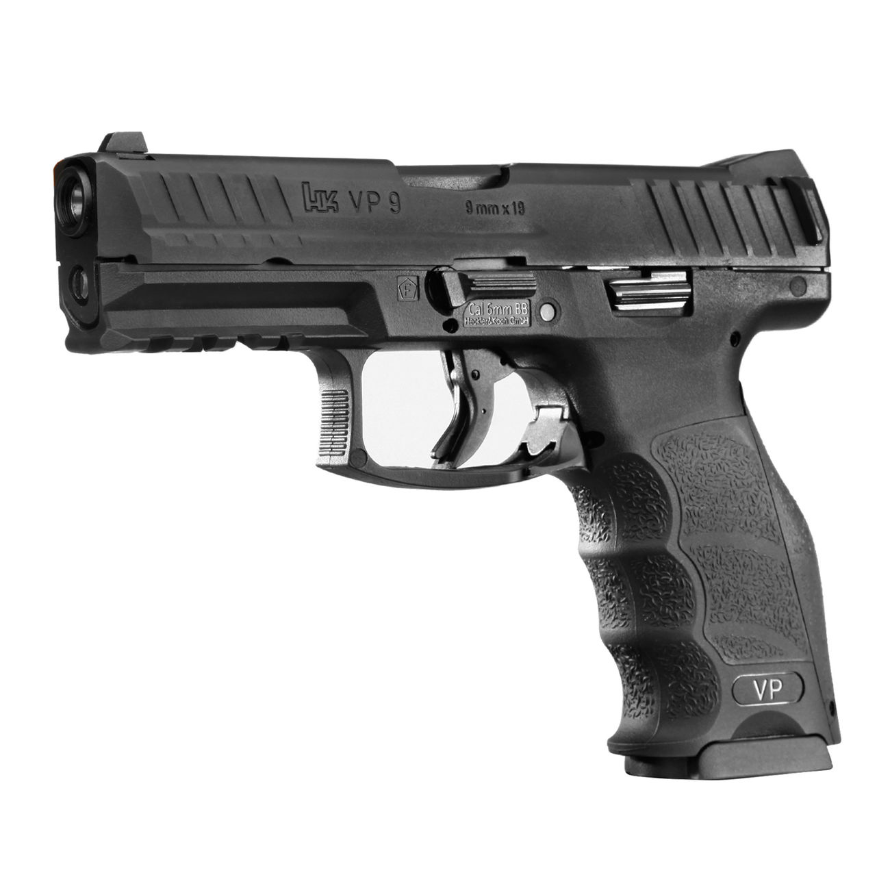 VFC Heckler & Koch VP9 mit Metallschlitten GBB 6mm BB schwarz Bild 1