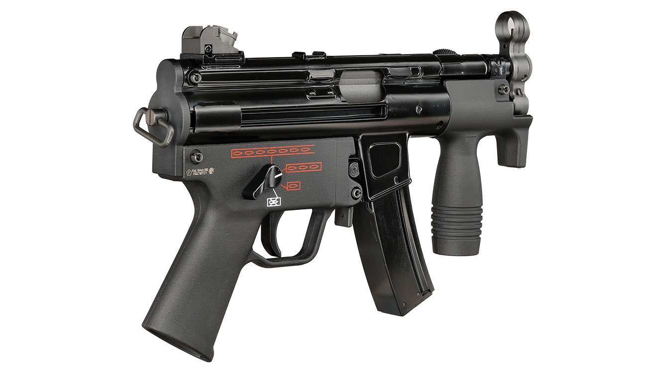 Wei-ETech WE5K Apache SMG Vollmetall GBB 6mm BB schwarz Bild 3