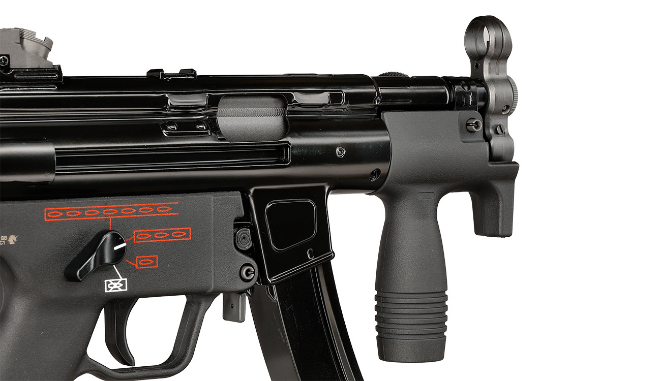 Wei-ETech WE5K Apache SMG Vollmetall GBB 6mm BB schwarz Bild 7