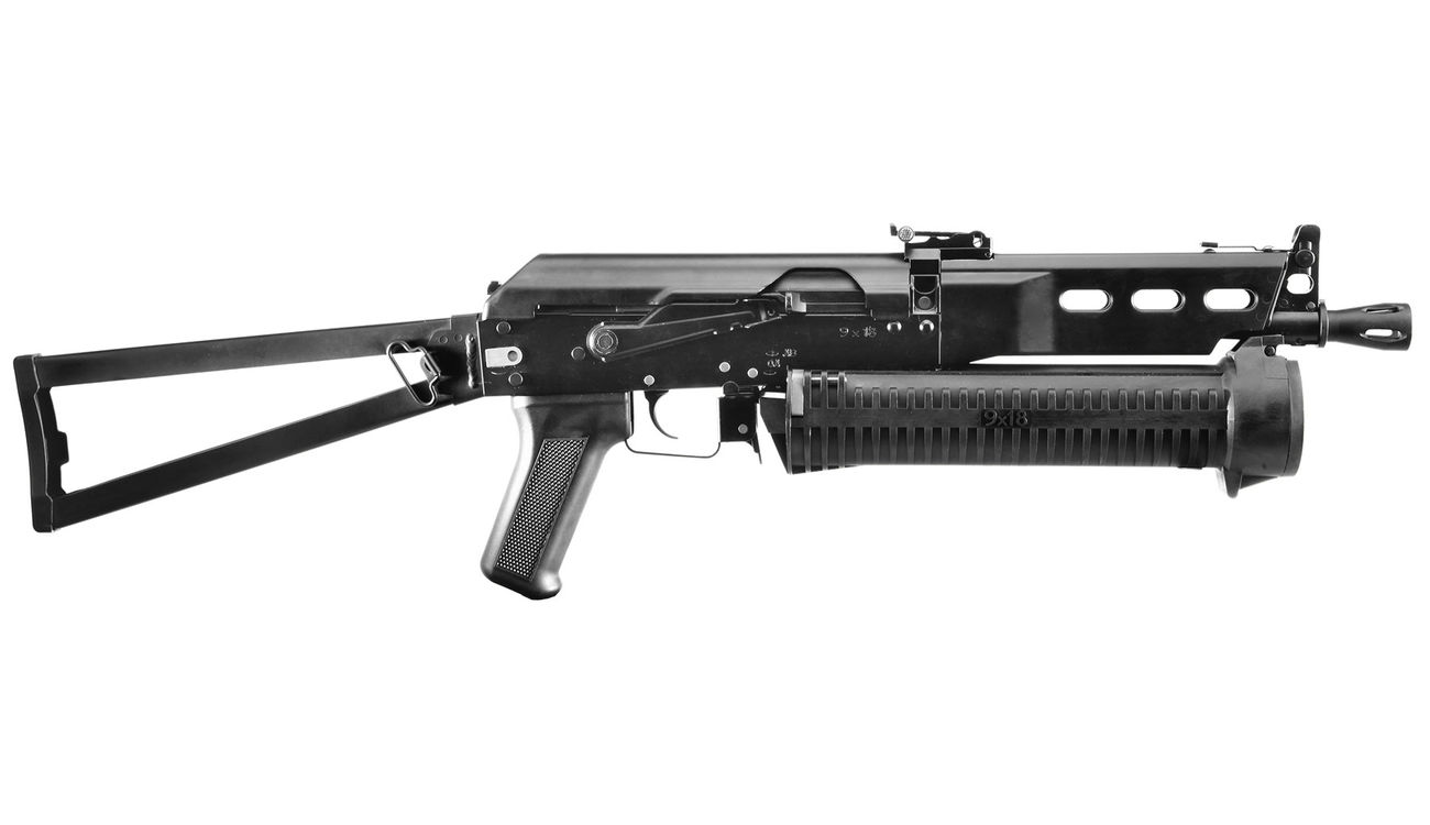 Silverback PP19 Bizon 2 Vollmetall SAEG 6mm BB schwarz Kotte & Zeller