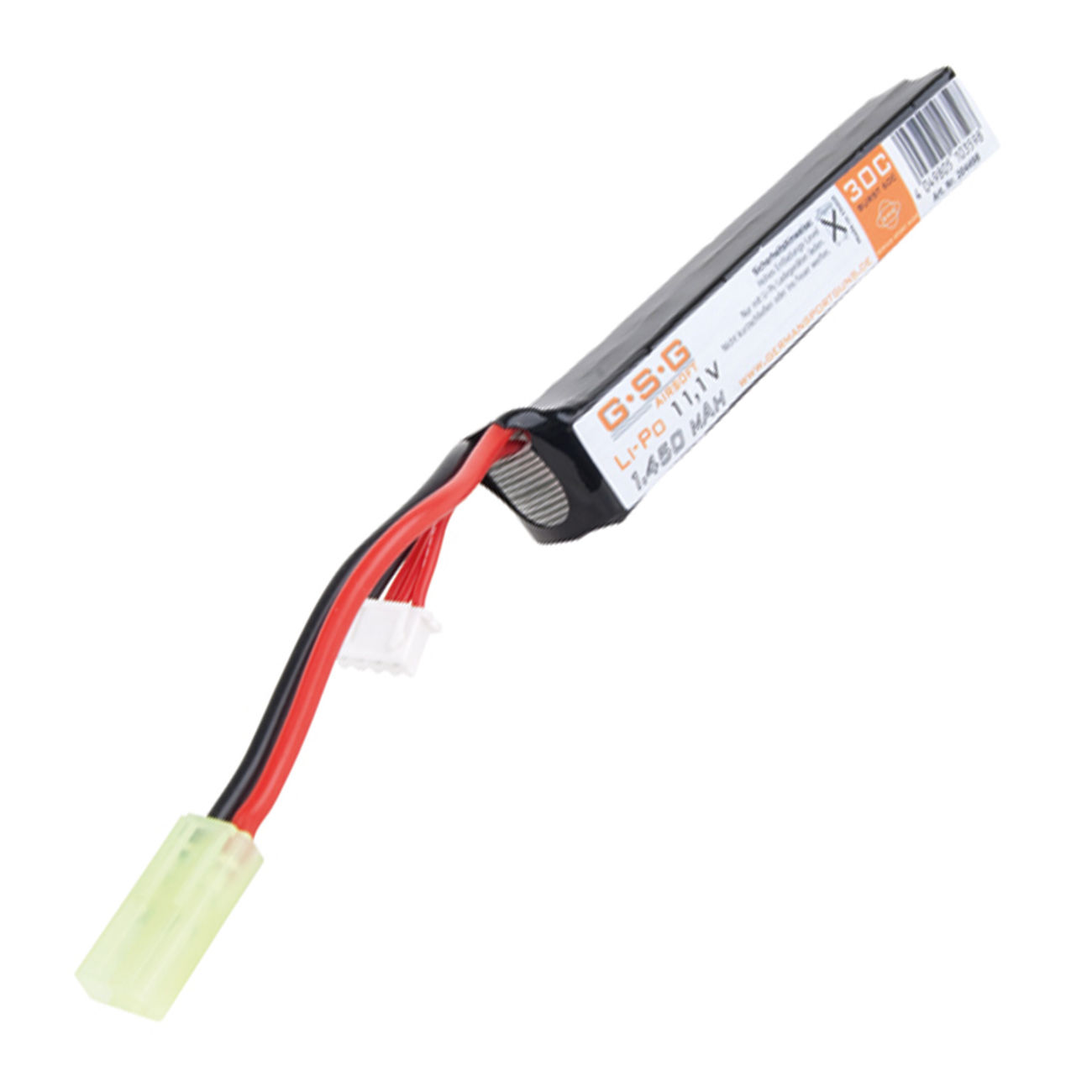 GSG LiPo Akku 11,1 V 1450 mAh 30C Stick Type