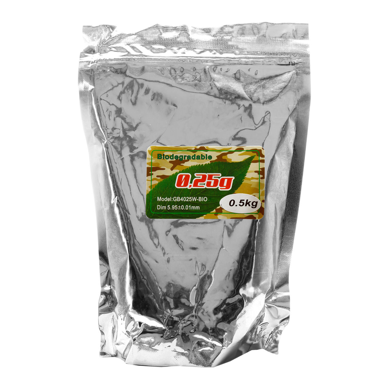 Goldenball 6mm 0,25g Bio BBs  0,5kg Beutel