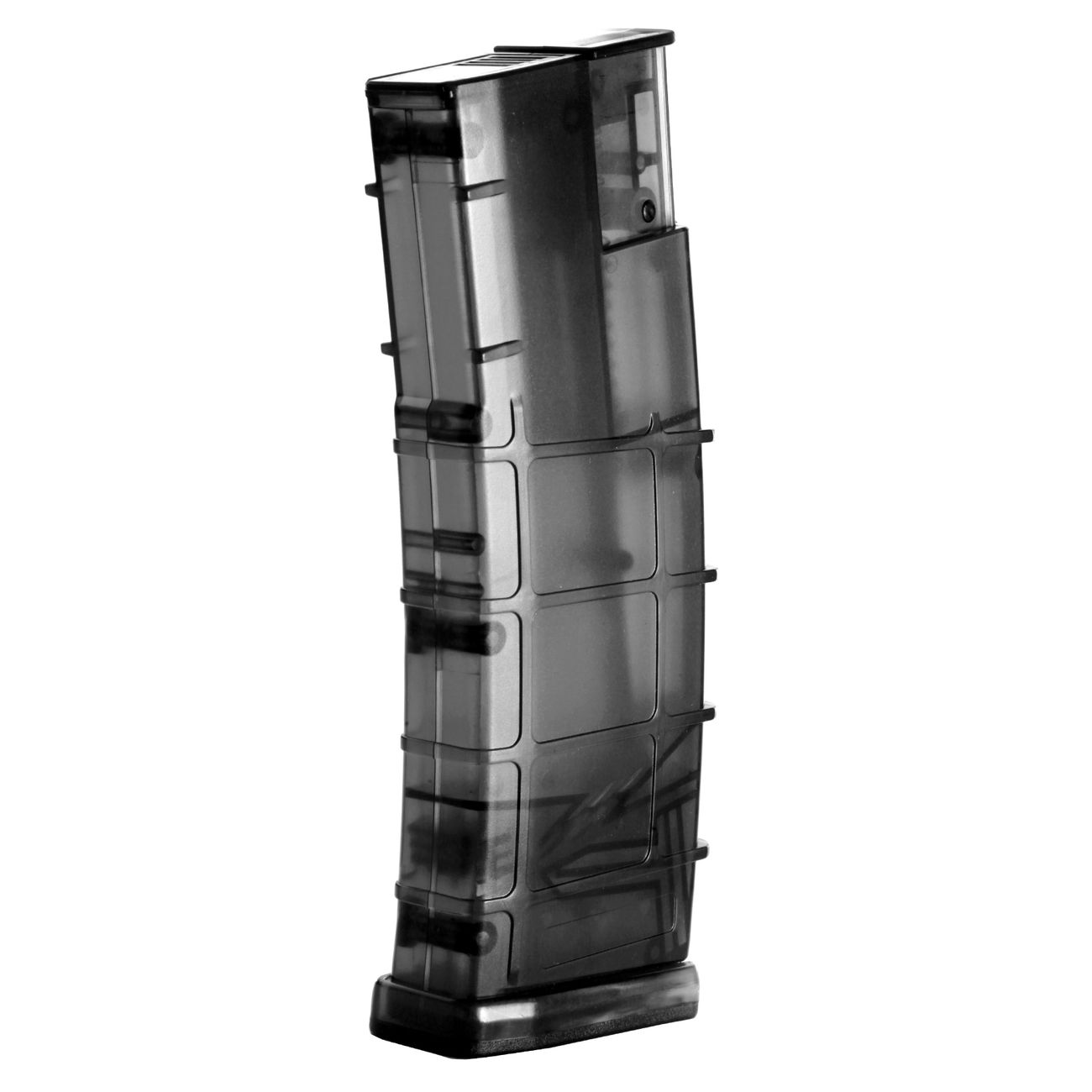 6mmProShop M4 / M16 Magazin Style Speedloader fr 450 BBs braun-transparent