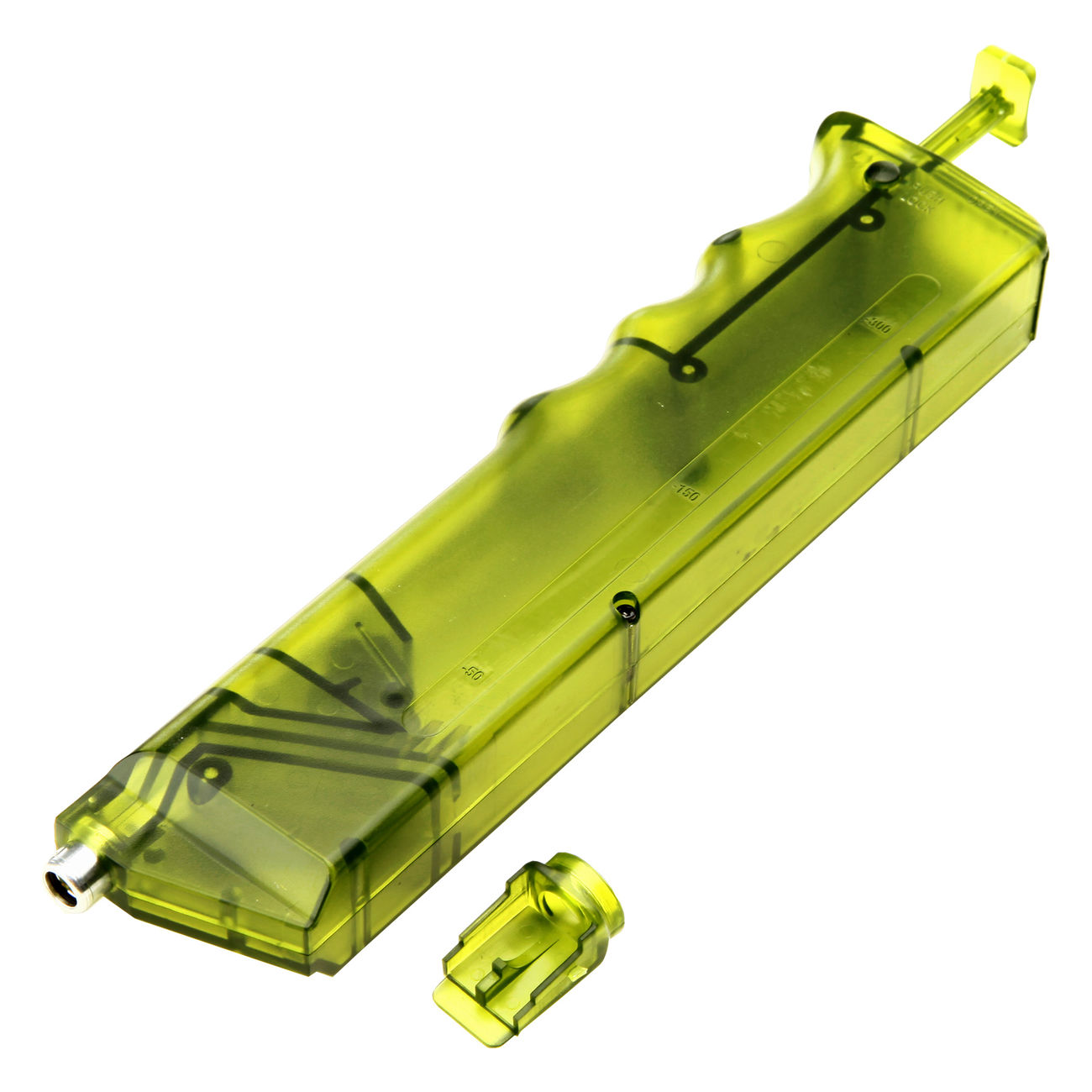 6mmProShop SMG Magazin Style Speedloader fr 350 BBs grn-transparent