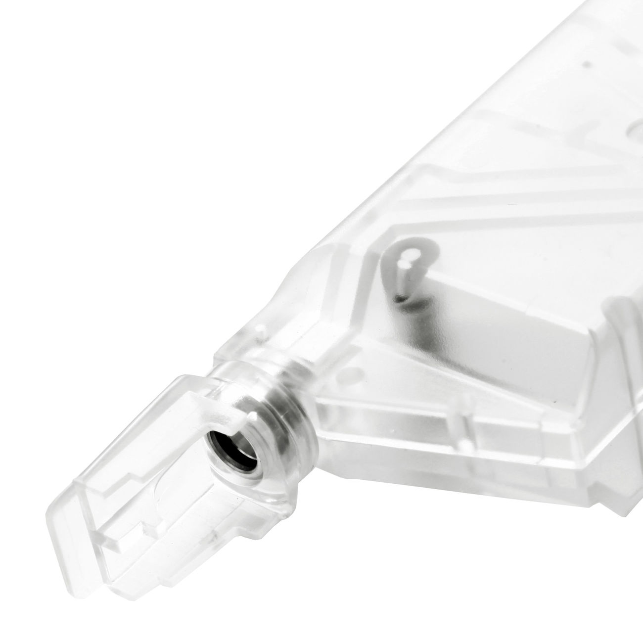 6mmProShop SMG Magazin Style Speedloader für 350 BBs weiss-transparent Bild 2