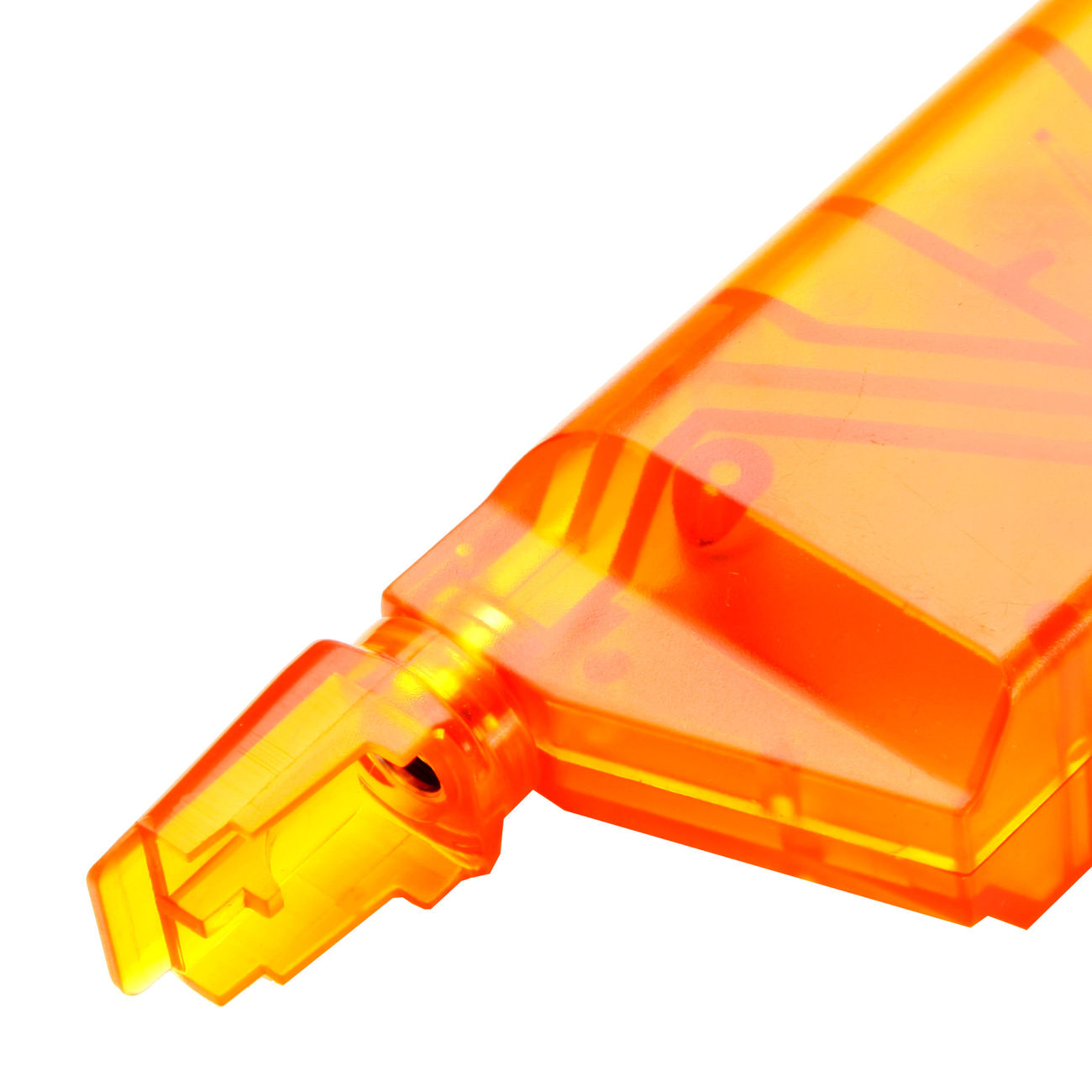 6mmProShop SMG Magazin Style Speedloader fr 350 BBs orange-transparent Bild 2