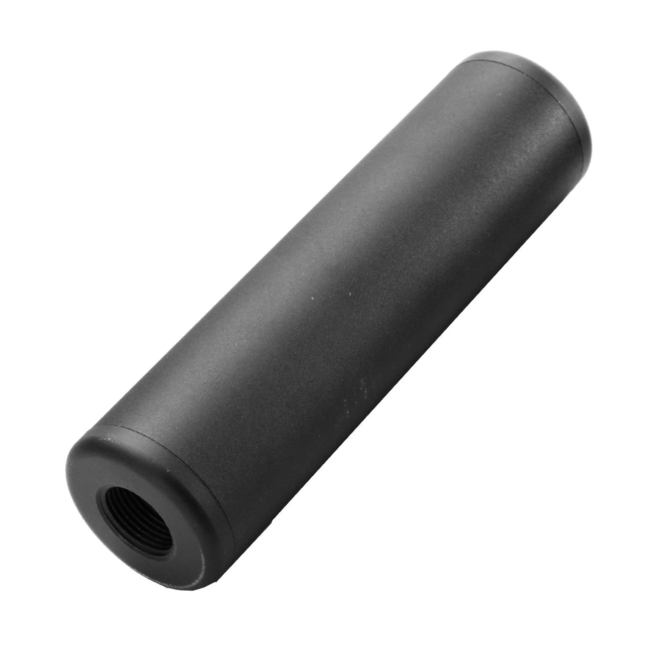 King Arms US Socom Aluminium Silencer 110mm 14mm- / 14mm+ schwarz Bild 1