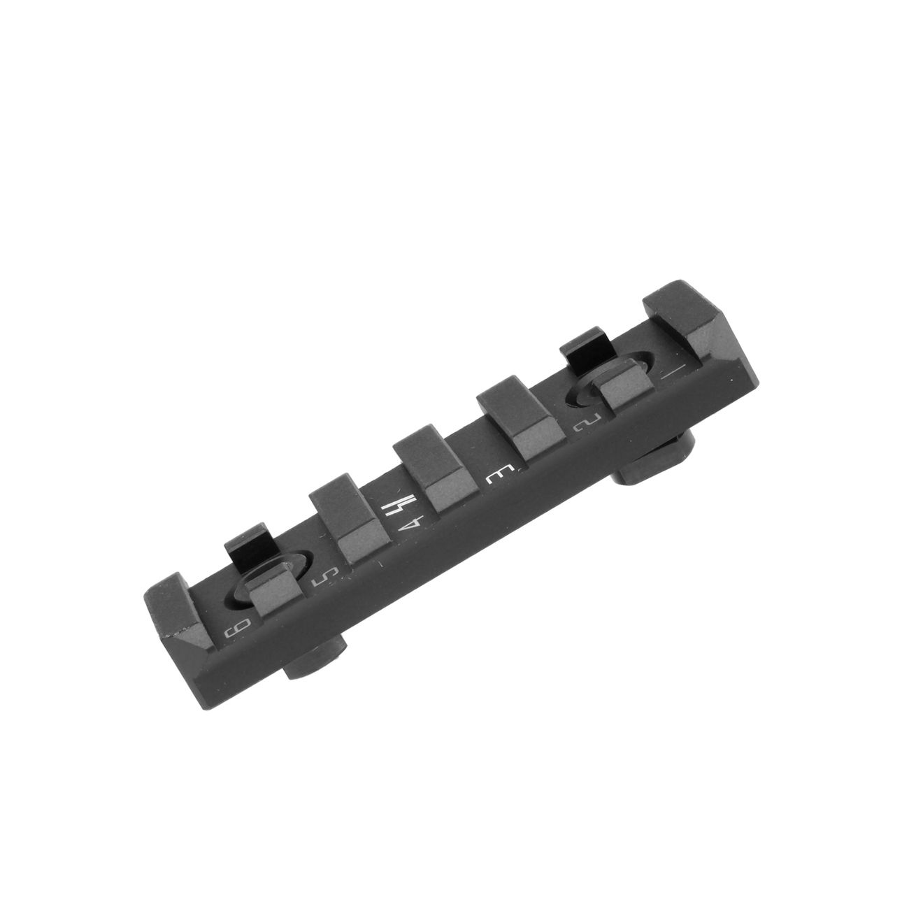 Strike Industries KeyMod / M-Lok Link 21mm Aluminium Schiene 6 Slots / 65 mm schwarz Bild 1