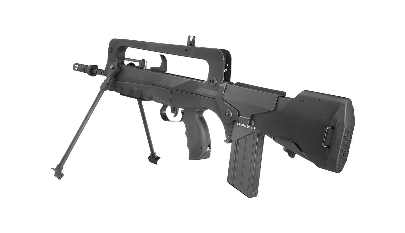 Cybergun FA-MAS 5.56 F1 Nylon Version Komplettset S-AEG 6mm BB schwarz Bild 7