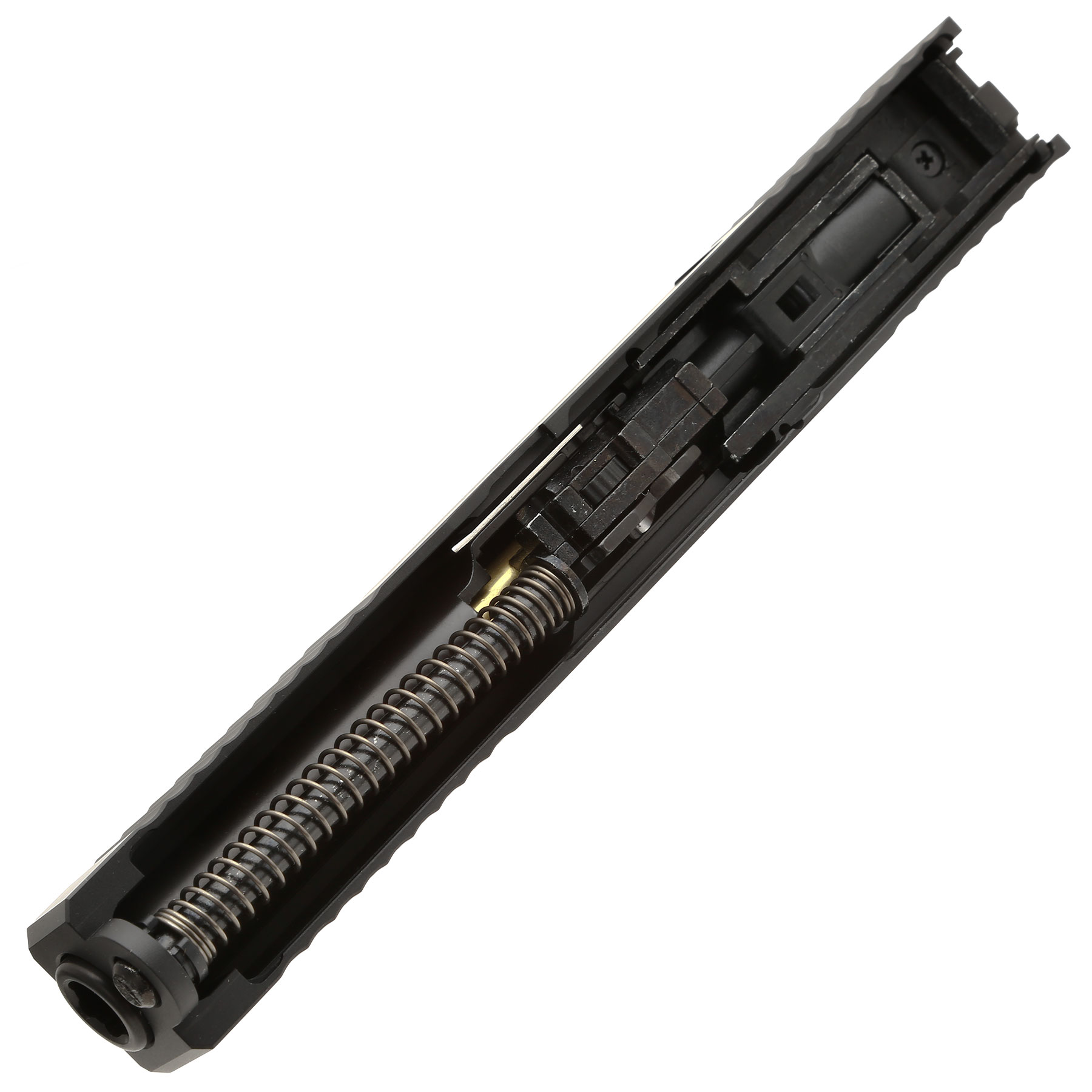 Socom Gear / RA-Tech ZEV Custom CNC Aluminum Schlitten Set f. Wei-ETech 17 GBB schwarz Bild 4