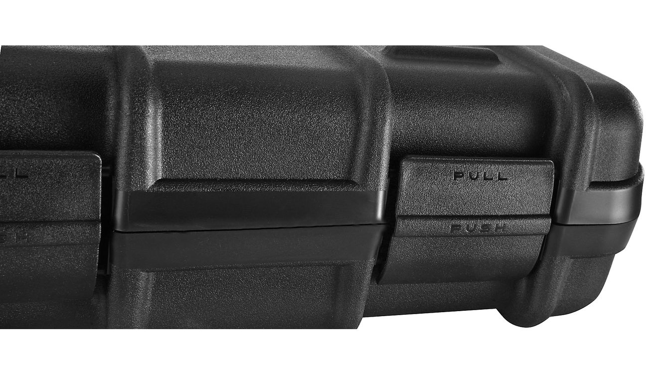 Negrini Universal Gewehrkoffer 90 x 33 x 10,5 cm schwarz Bild 1