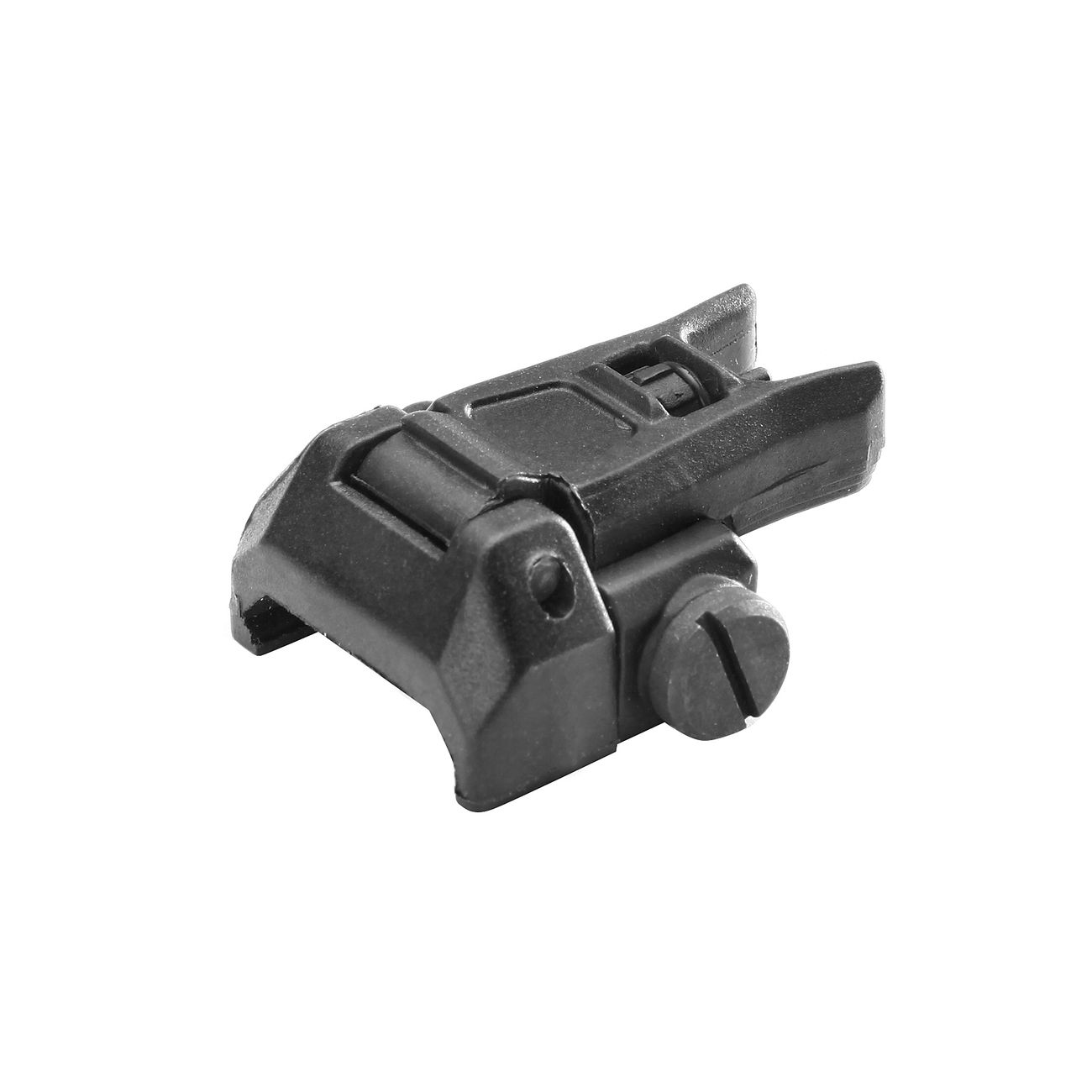 Ares AS-F-020 Nylonfiber Flip-Up Front Sight schwarz f. 21mm Schienen Bild 2