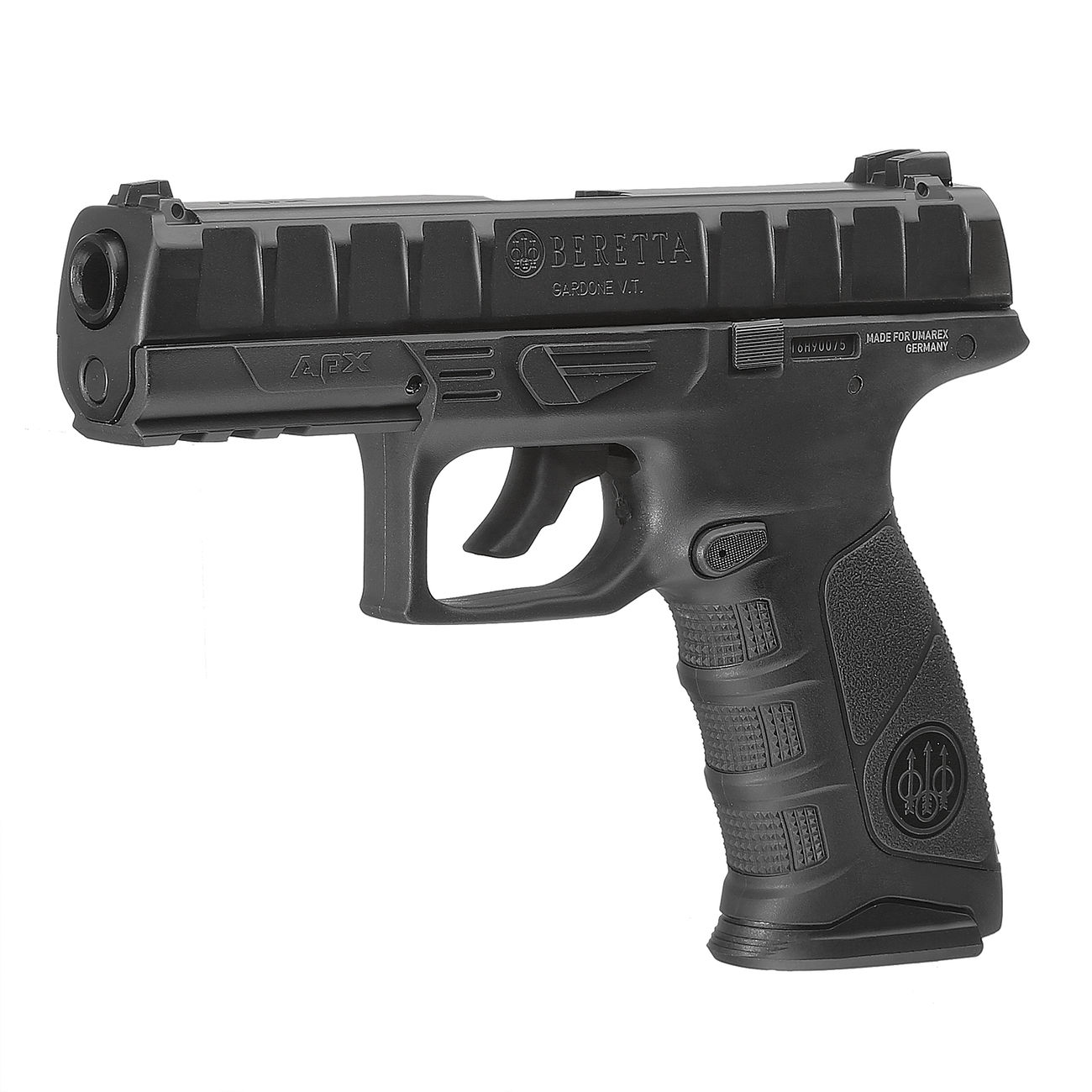 Beretta APX mit Metallschlitten CO2 BB 6mmBB schwarz