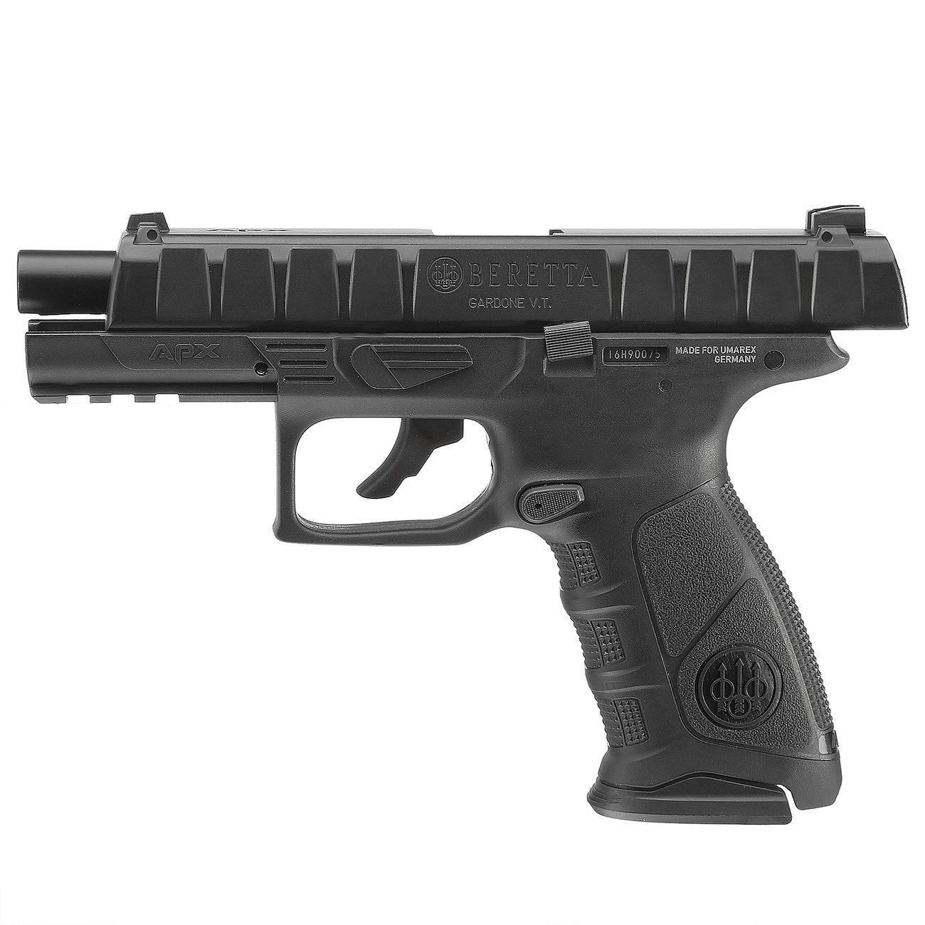 Beretta APX mit Metallschlitten CO2 BB 6mmBB schwarz Bild 1