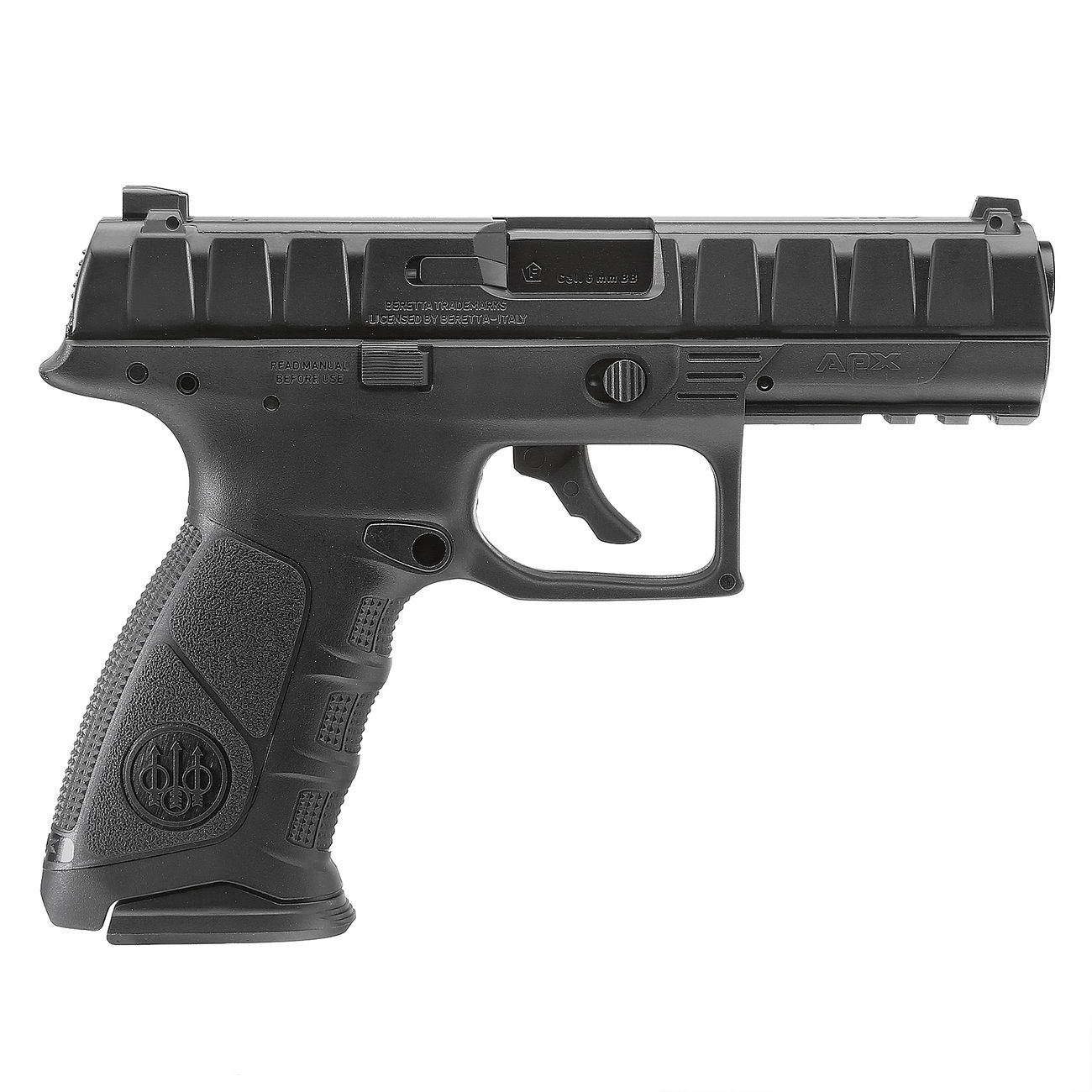 Beretta APX mit Metallschlitten CO2 BB 6mmBB schwarz Bild 2