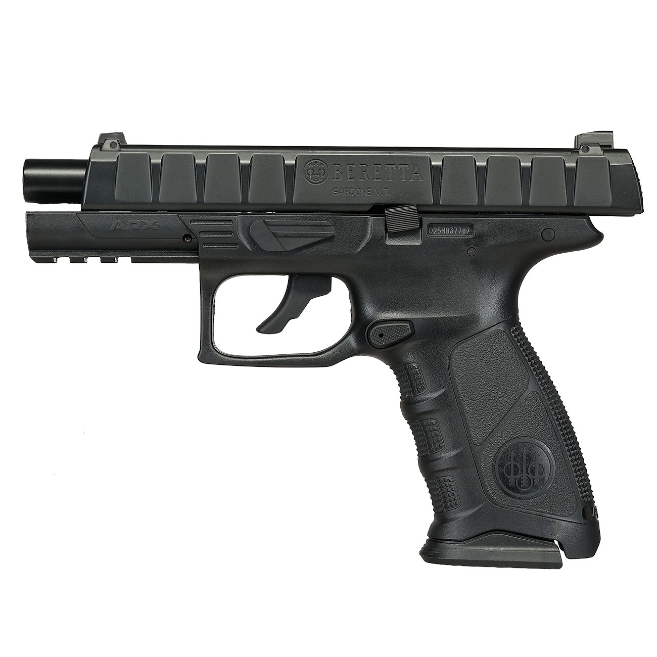 Beretta APX mit Metallschlitten CO2 BB 6mmBB schwarz Bild 4