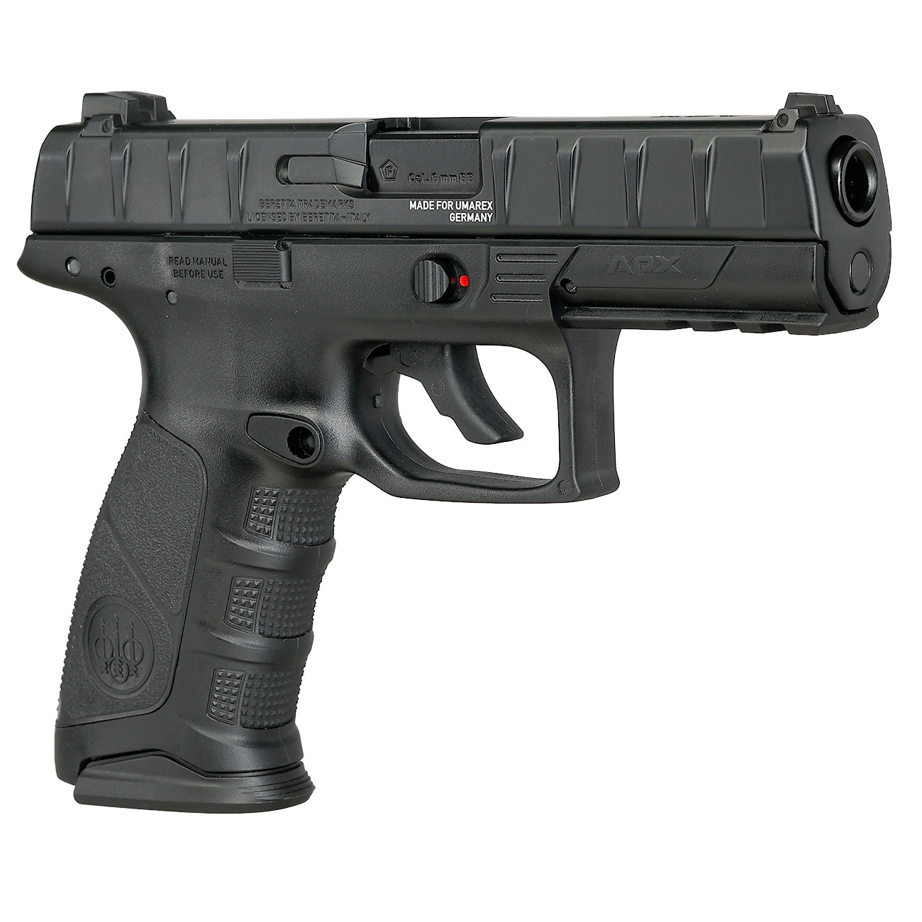 Beretta APX mit Metallschlitten CO2 BB 6mmBB schwarz Bild 9