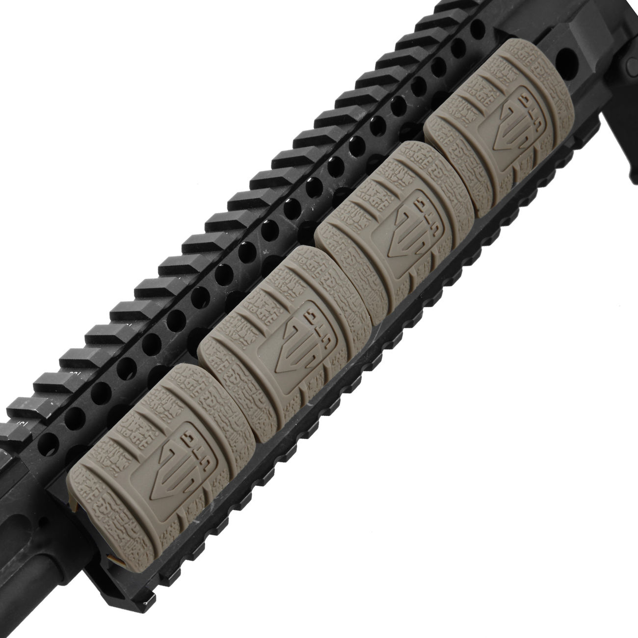 UTG Low Profile Max Security Polymer Rail Covers (12 Stück) Flat Dark