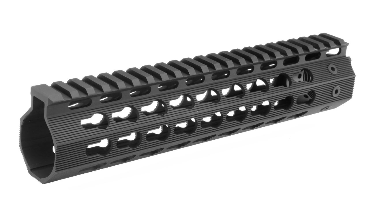 MadBull / Strike Industries M4 Mega Fins KeyMod Rail Handguard 9 Zoll schwarz