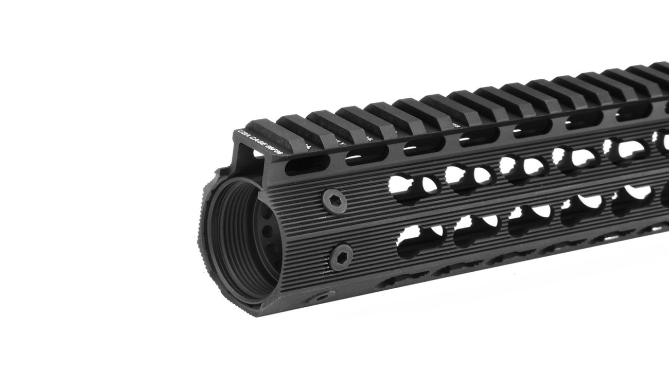 MadBull / Strike Industries M4 Mega Fins KeyMod Rail Handguard 9 Zoll schwarz Bild 4