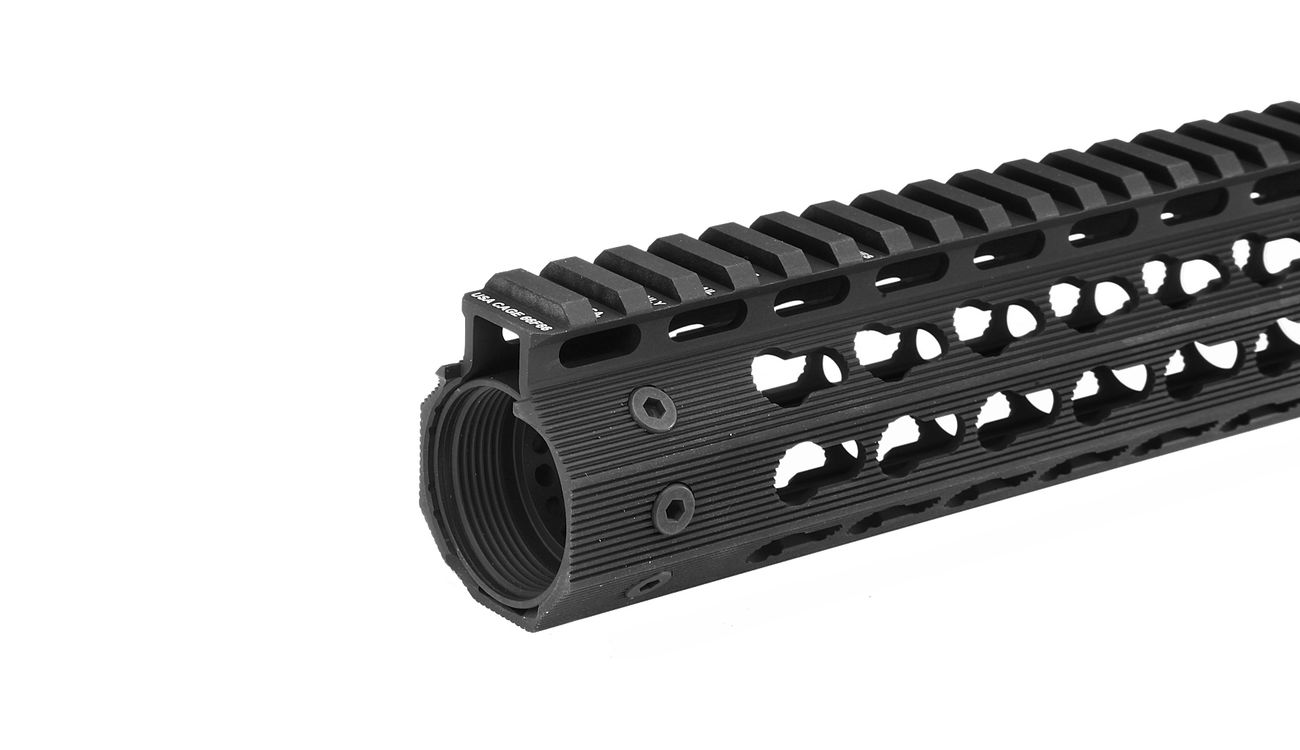 MadBull / Strike Industries M4 Mega Fins KeyMod Rail Handguard 11 Zoll schwarz Bild 4